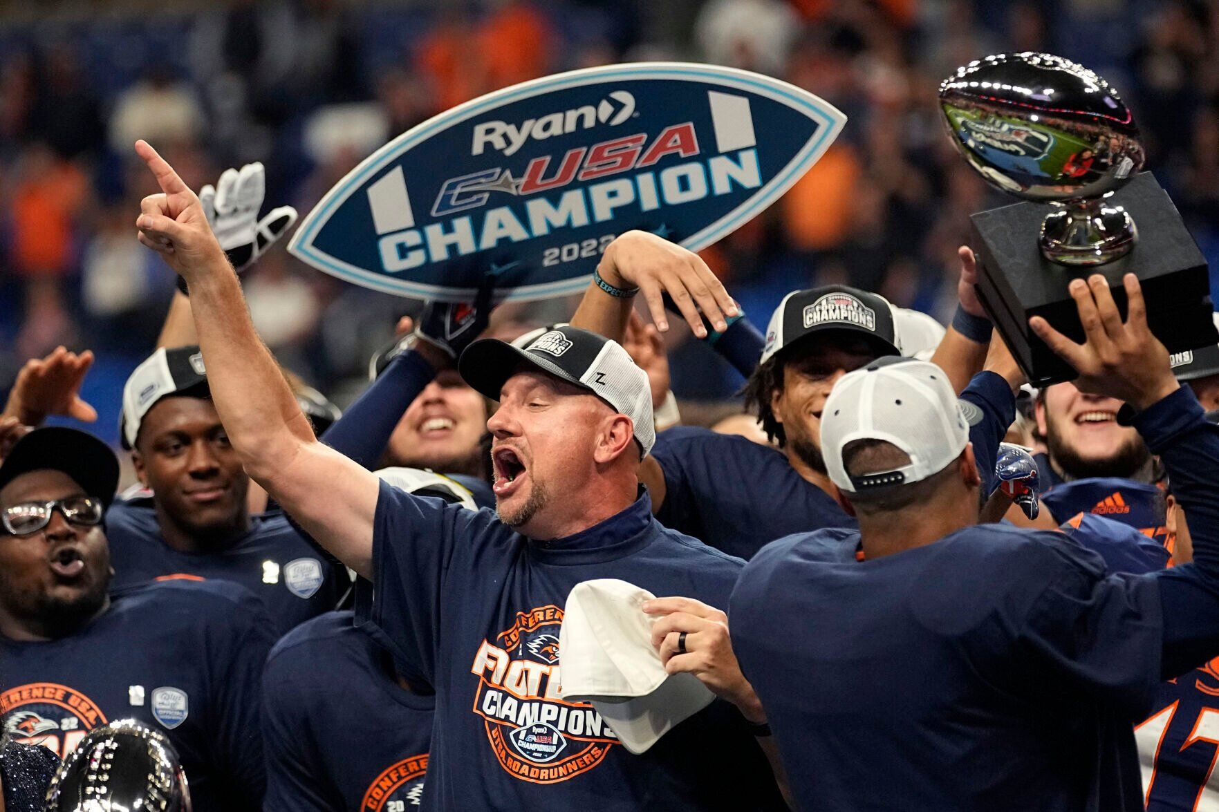 APTOPIX CUSA Championship Football